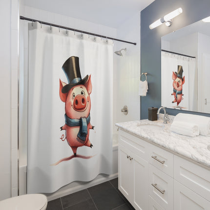 Transform your bathroom into a whimsical wonderland with this enchanting shower curtain!